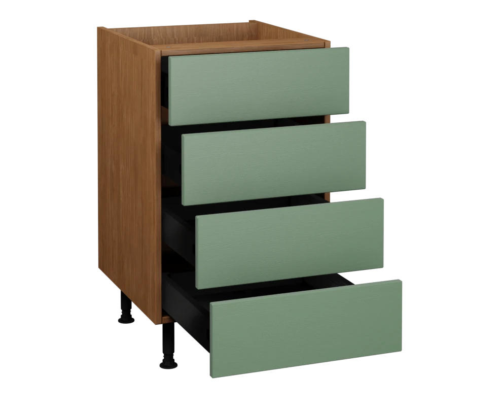 500 4 Drawer Base