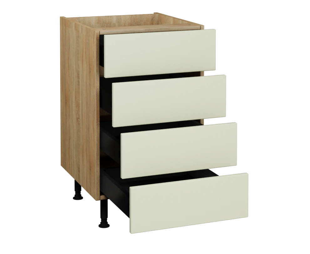 500 4 Drawer Base