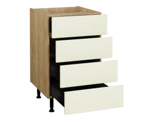 500 4 Drawer Base