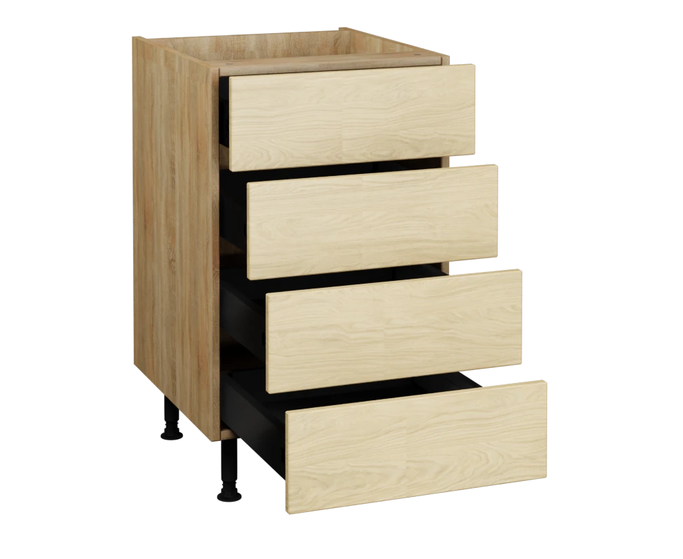 500 4 Drawer Base