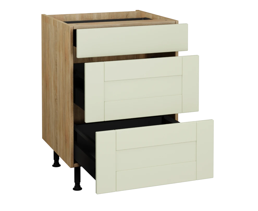600 3 Drawer Base