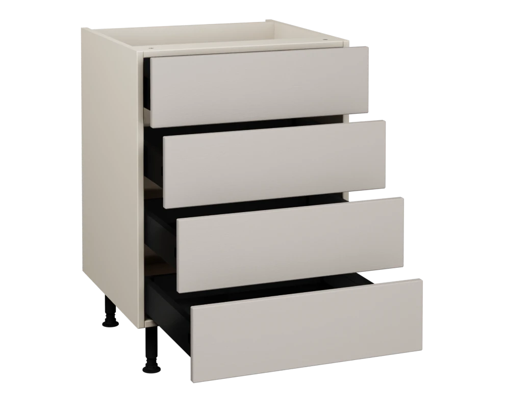 600 4 Drawer base