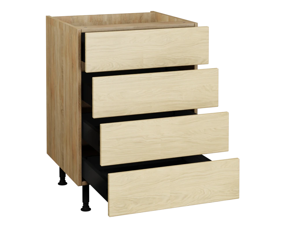 600 4 Drawer base