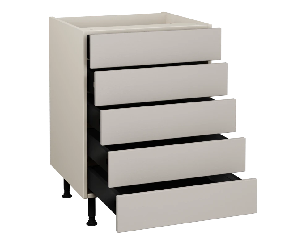 600 5 Drawer Base
