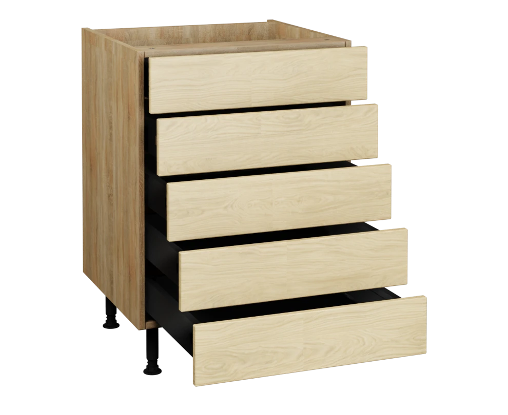 600 5 Drawer Base