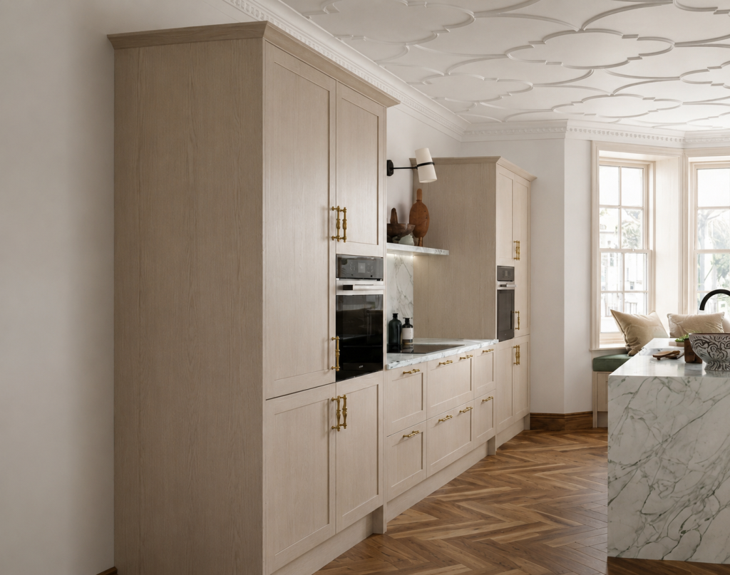 Aldana Cashmere Painted Kitchen Doors