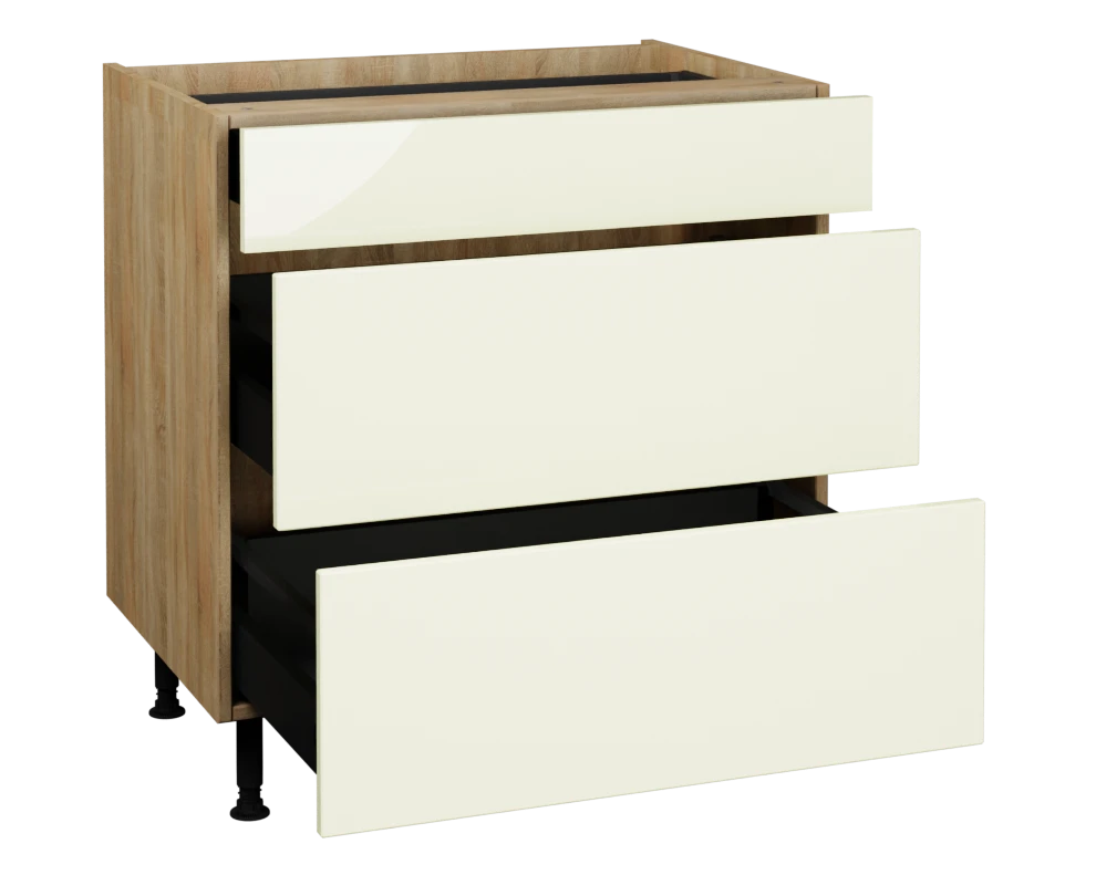 800 3 Drawer Base