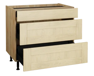 900 3 Drawer Base