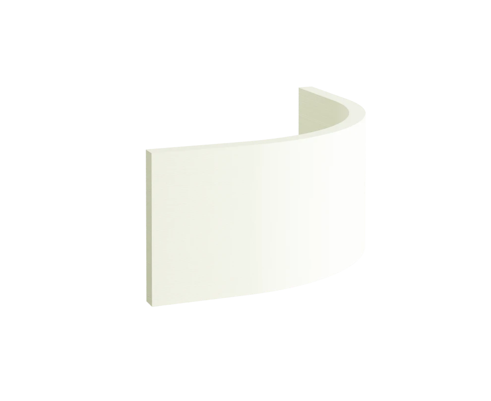 Curved Plinth