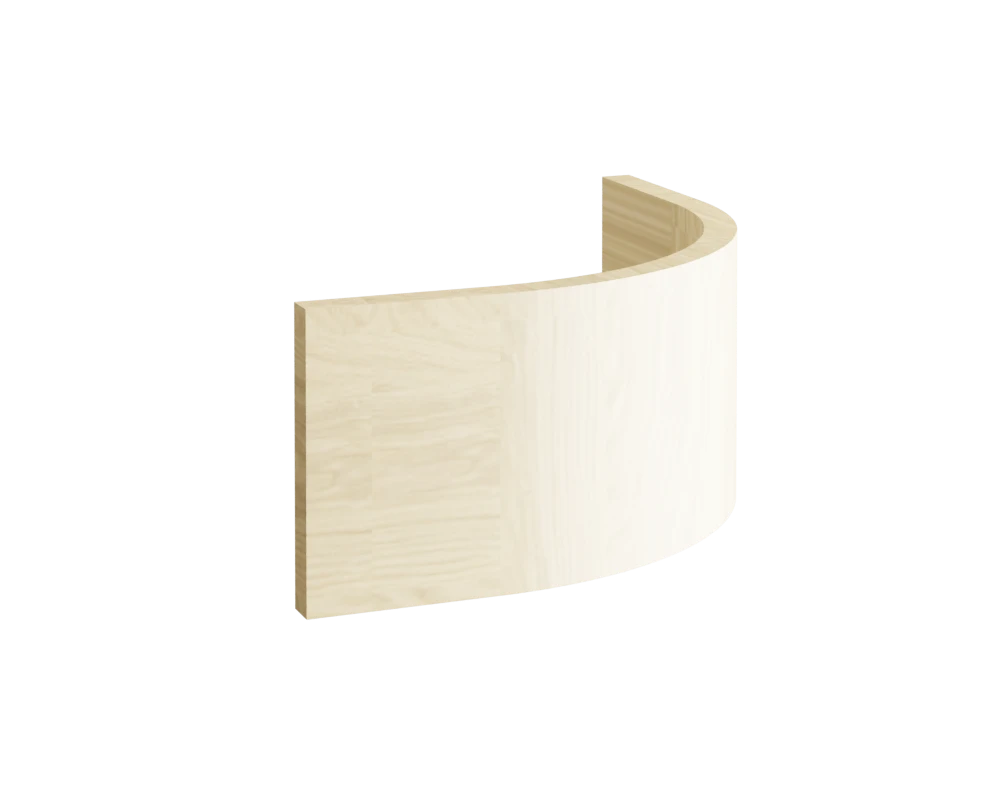 Curved Plinth