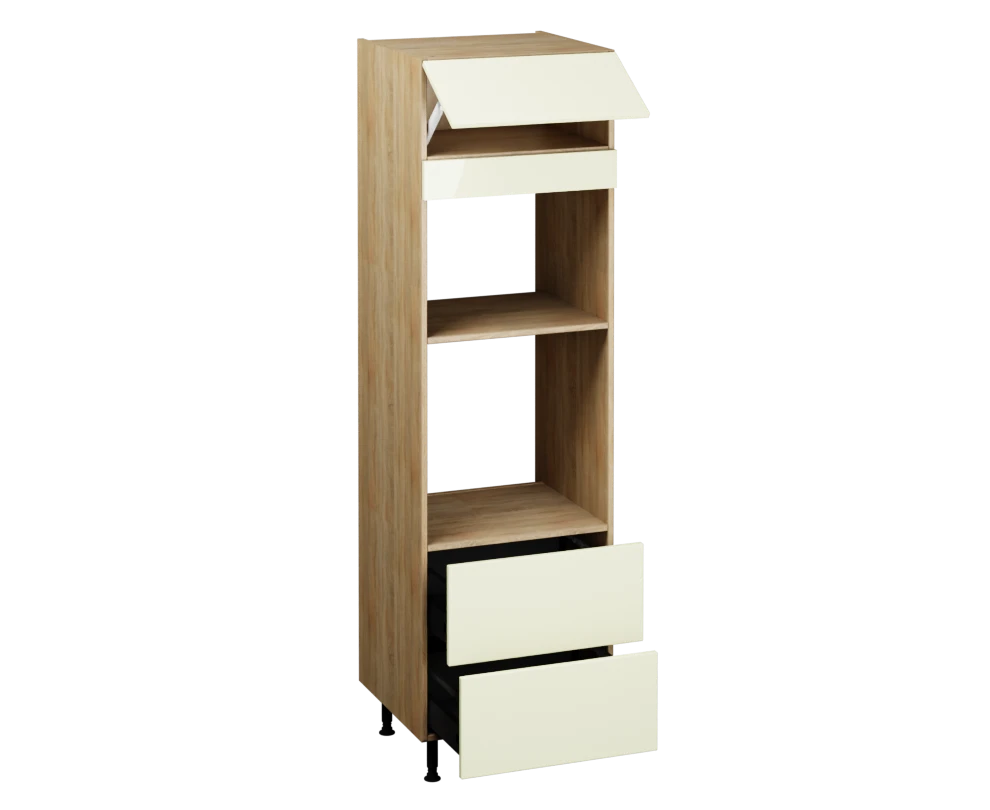 Single Oven Microwave with Drawers