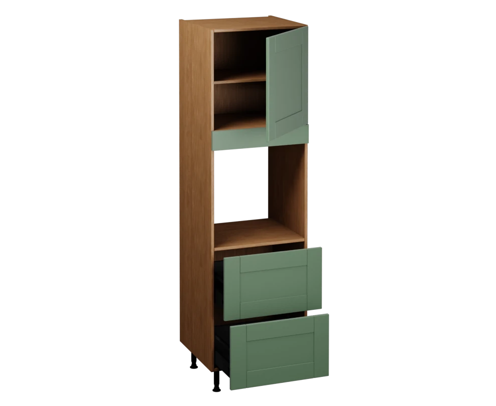 Single Oven Unit with Drawers