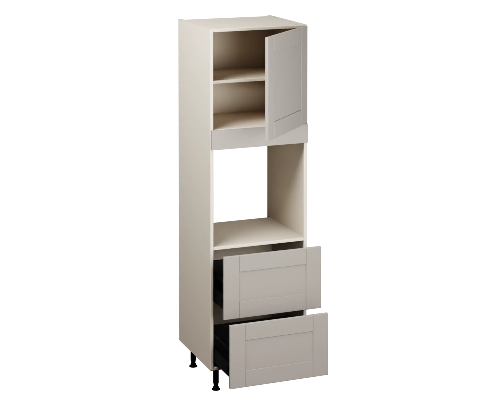 Single Oven Unit with Drawers