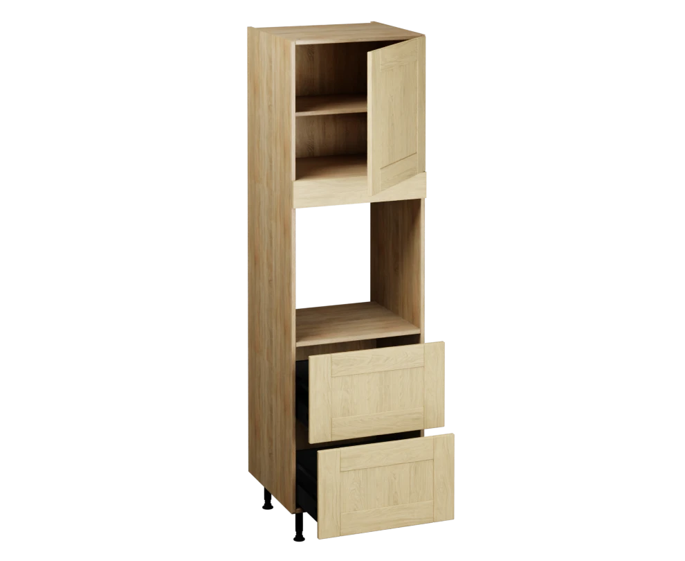 Single Oven Unit with Drawers