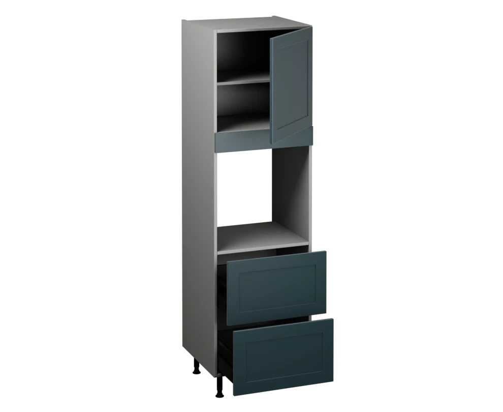 Single Oven Unit with Drawers
