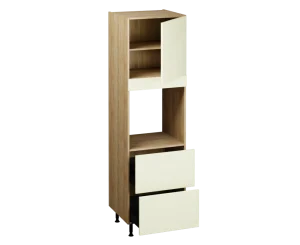 Single Oven Unit with Drawers