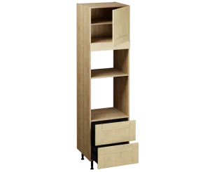 Single Oven Microwave with Drawers (2150 x 600)