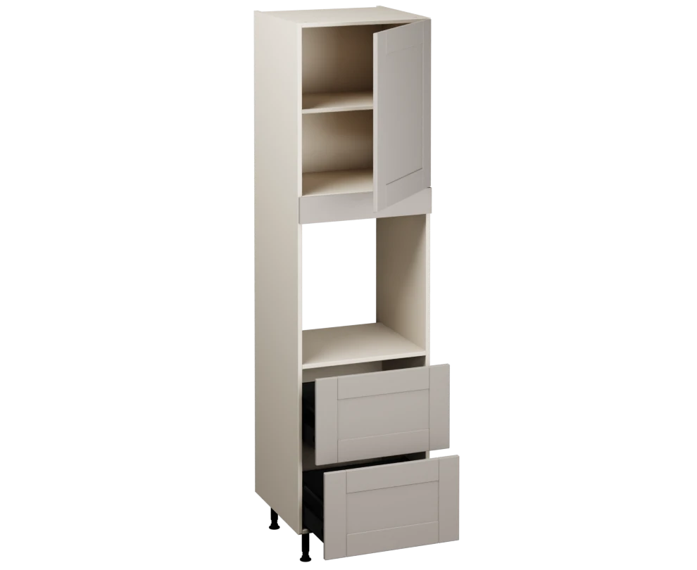 Single Oven Unit with Drawers (2150 x 600)
