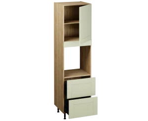 Single Oven Unit with Drawers (2150 x 600)