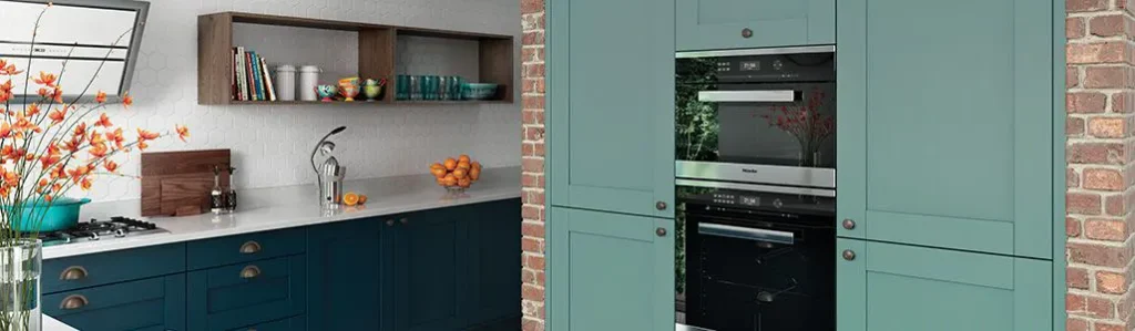 Madison Light Teal Replacement Kitchen Doors