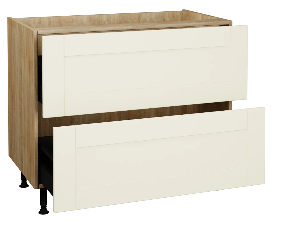 1000 2 Drawer Base