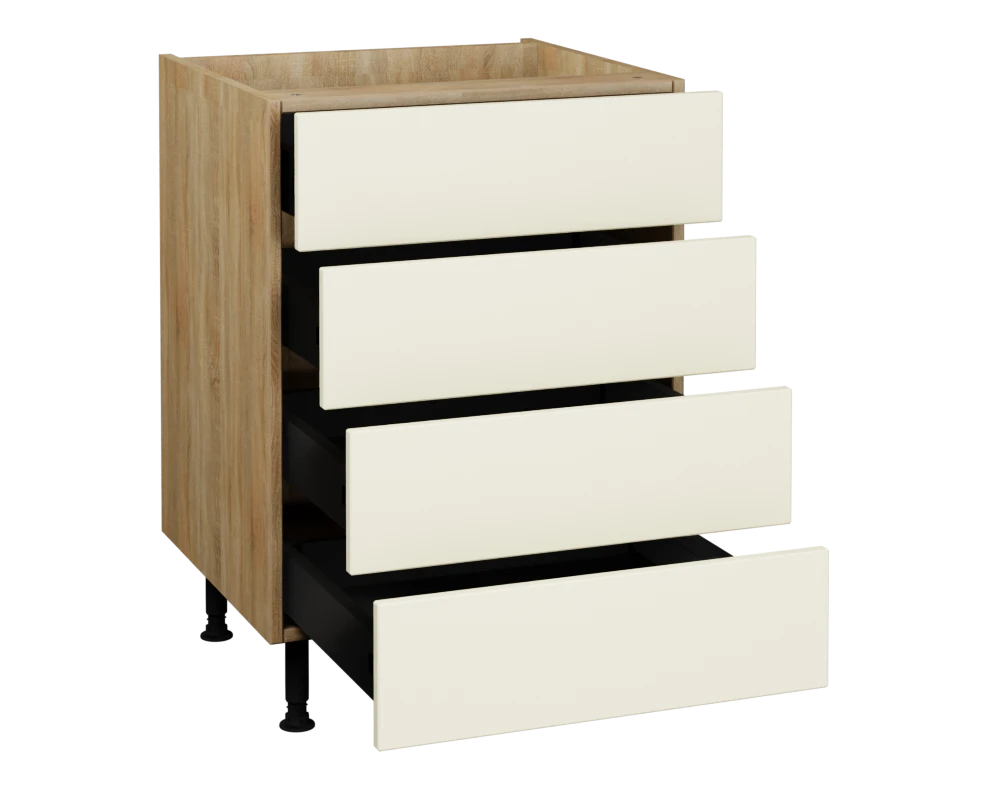 600 4 Drawer base