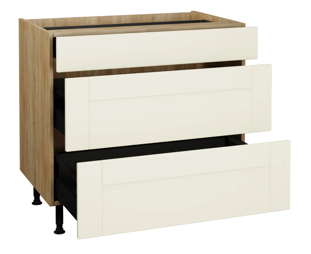 900 3 Drawer Base